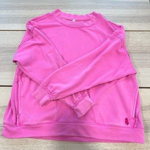 Free People Movement Oversized Metti Crew neck